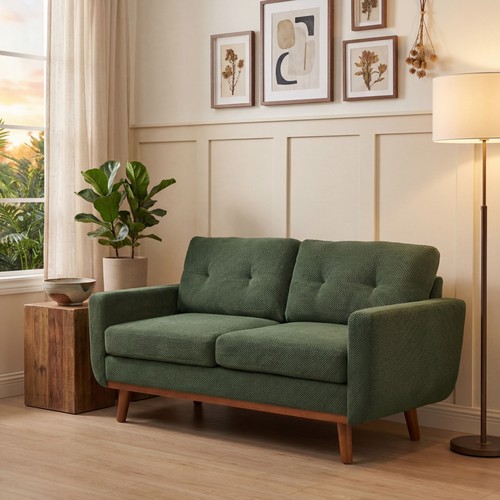Modern loveseat 2 seater - modern, 2-seater